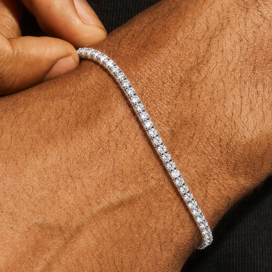 Dunne tennisarmband