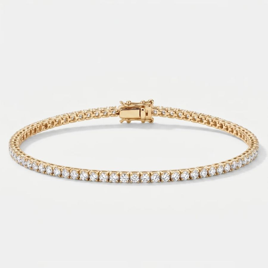 Dunne tennisarmband