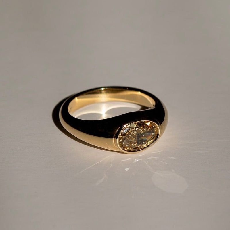 Citrine-ring