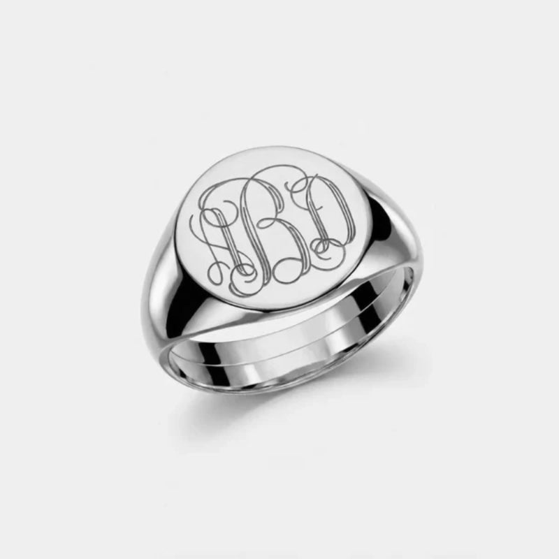Sovereign Signet-ring (gepersonaliseerd)