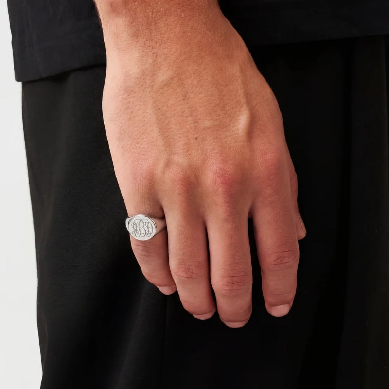 Sovereign Signet-ring (gepersonaliseerd)