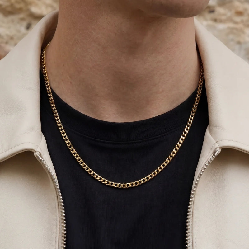 Ketting (Goud) 2mm