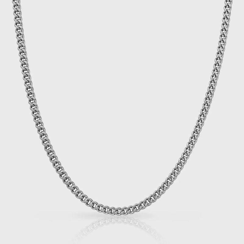 Cuban (Zilver) 4mm