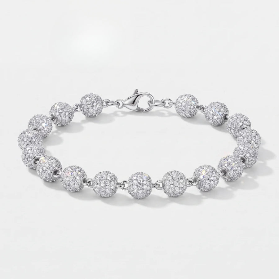 Glacier iced kralenarmband