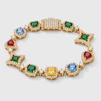 Monaco multi gemstone armband
