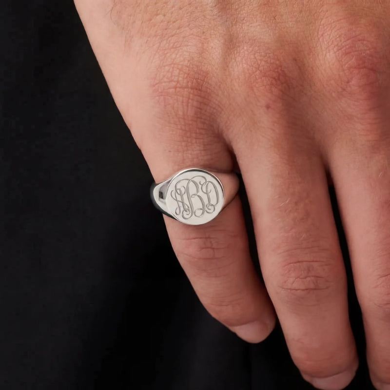 Sovereign Signet-ring (gepersonaliseerd)