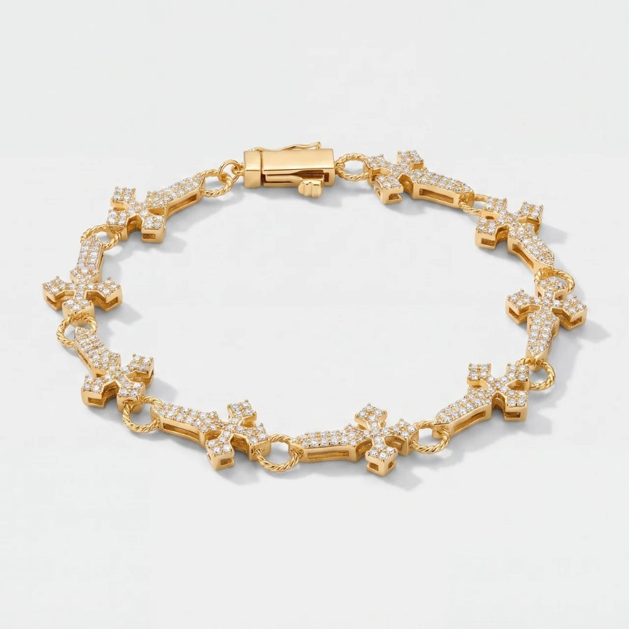 Sanctus kruis schakelarmband