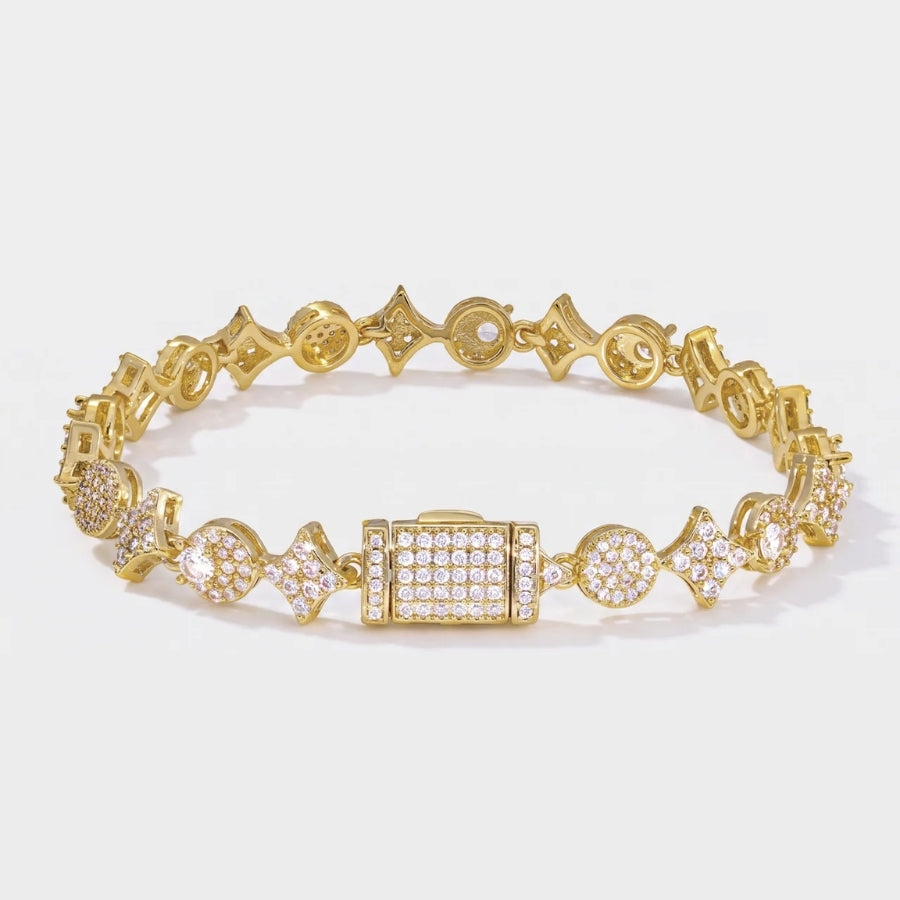 Sovereign motif tennisarmband