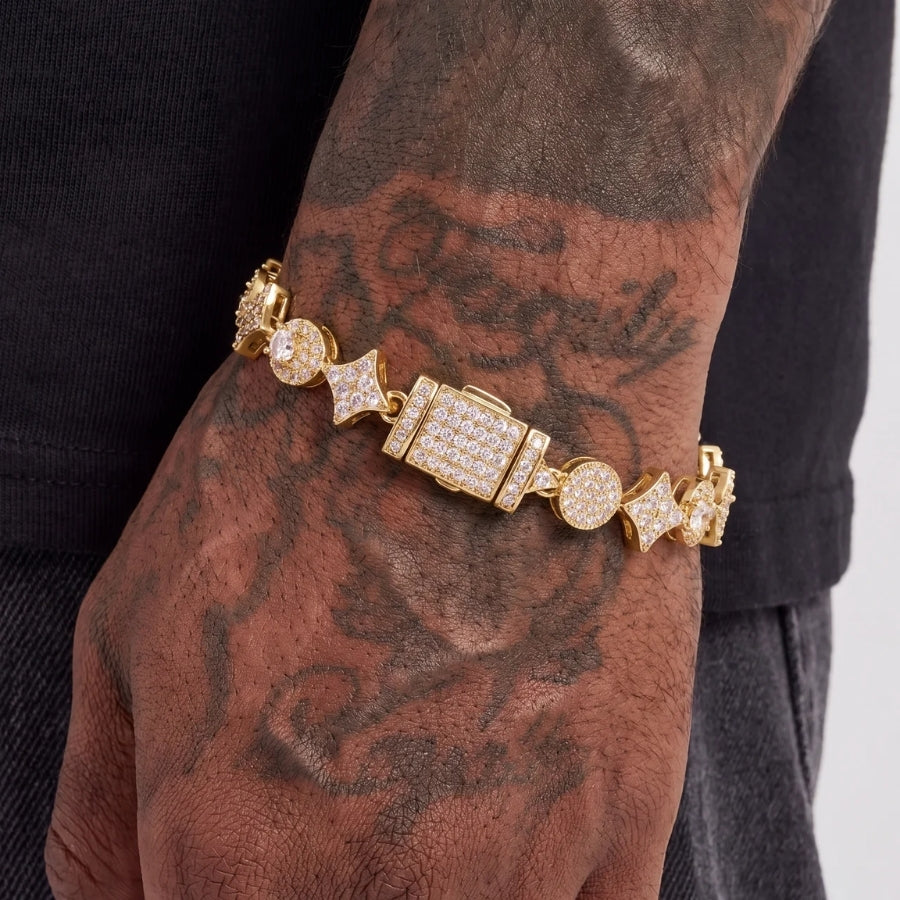 Sovereign motif tennisarmband