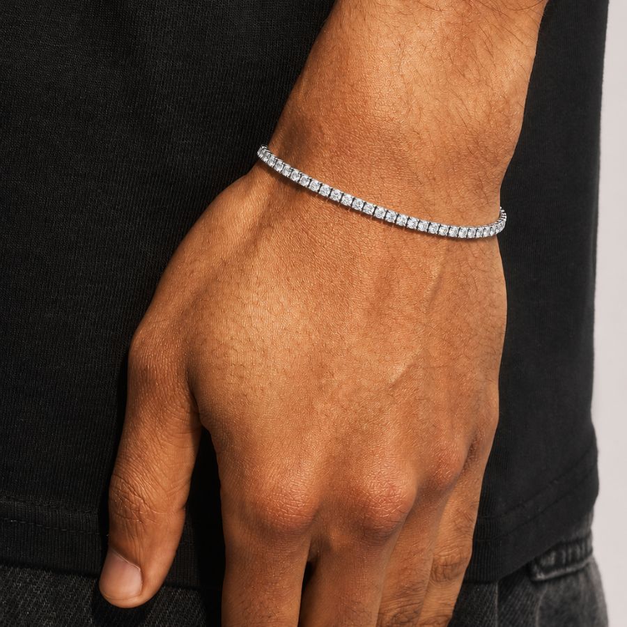 Dunne tennisarmband