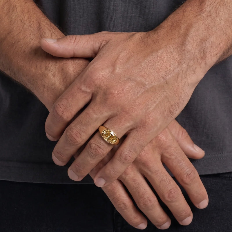 Citrine-ring