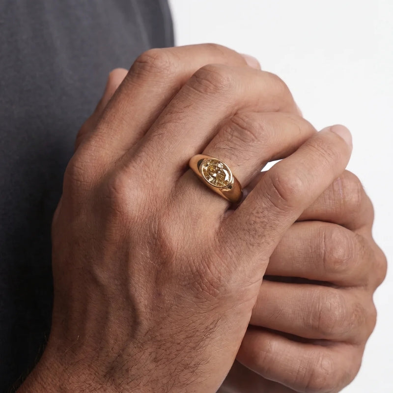 Citrine-ring
