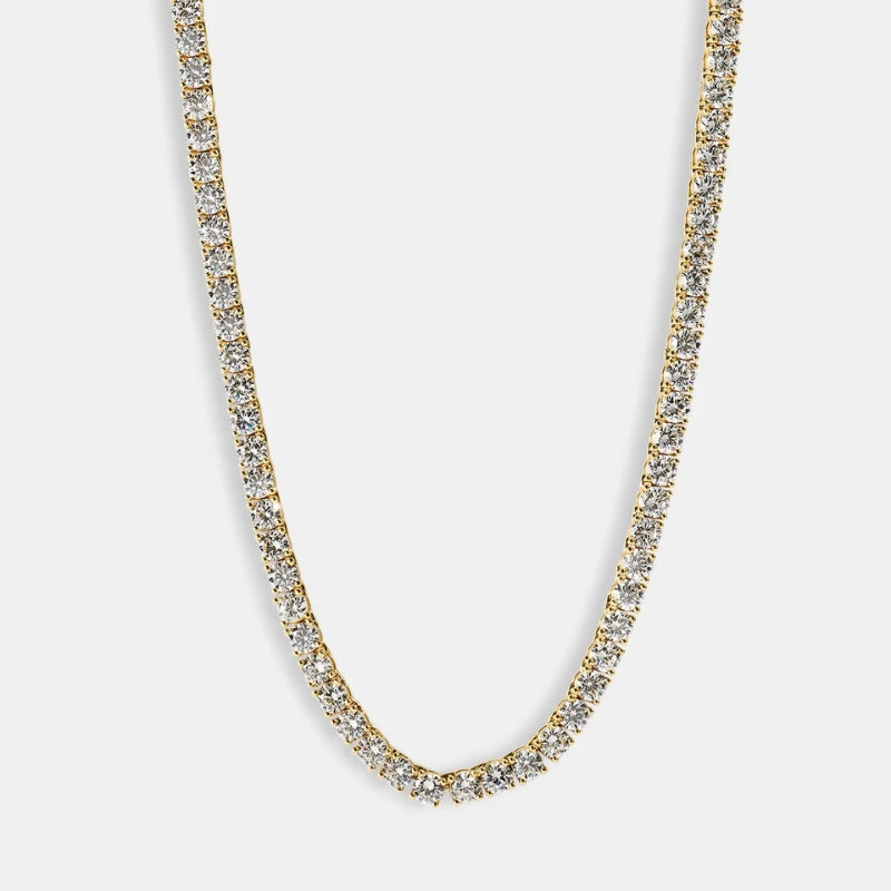 Tennisketting in goud - 5mm