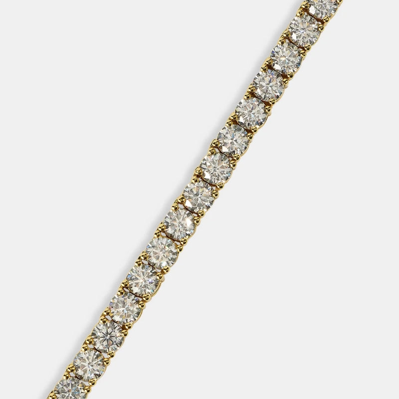 Tennisketting in goud - 5mm