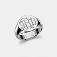 Sovereign Signet-ring (gepersonaliseerd)