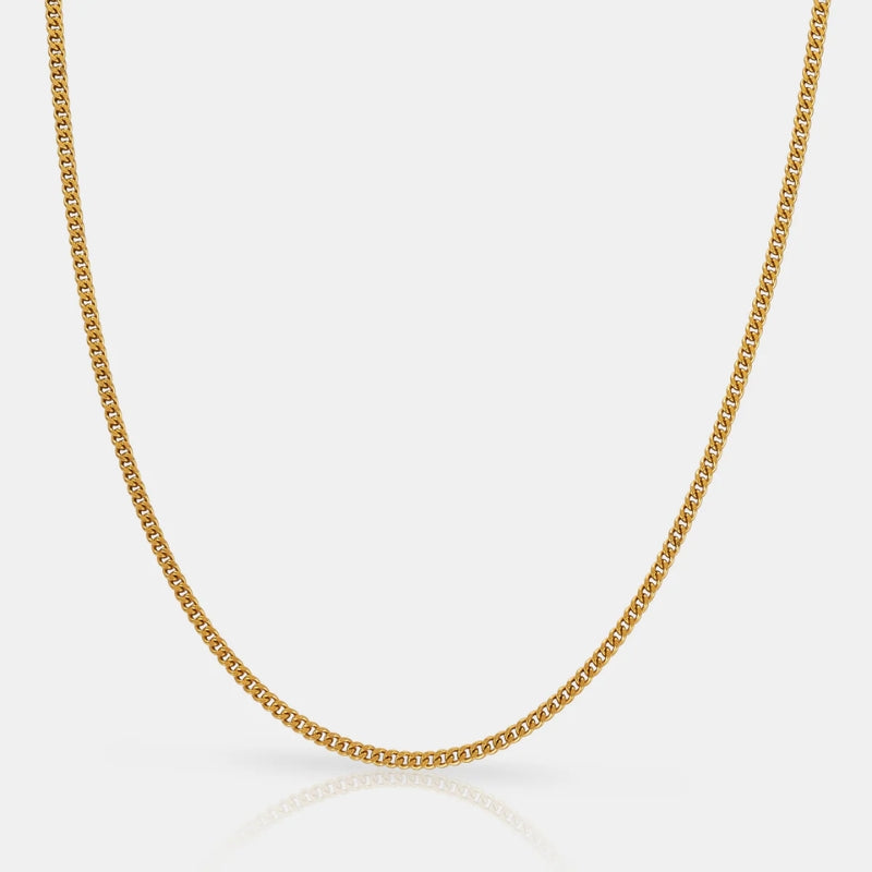 Ketting (Goud) 2mm