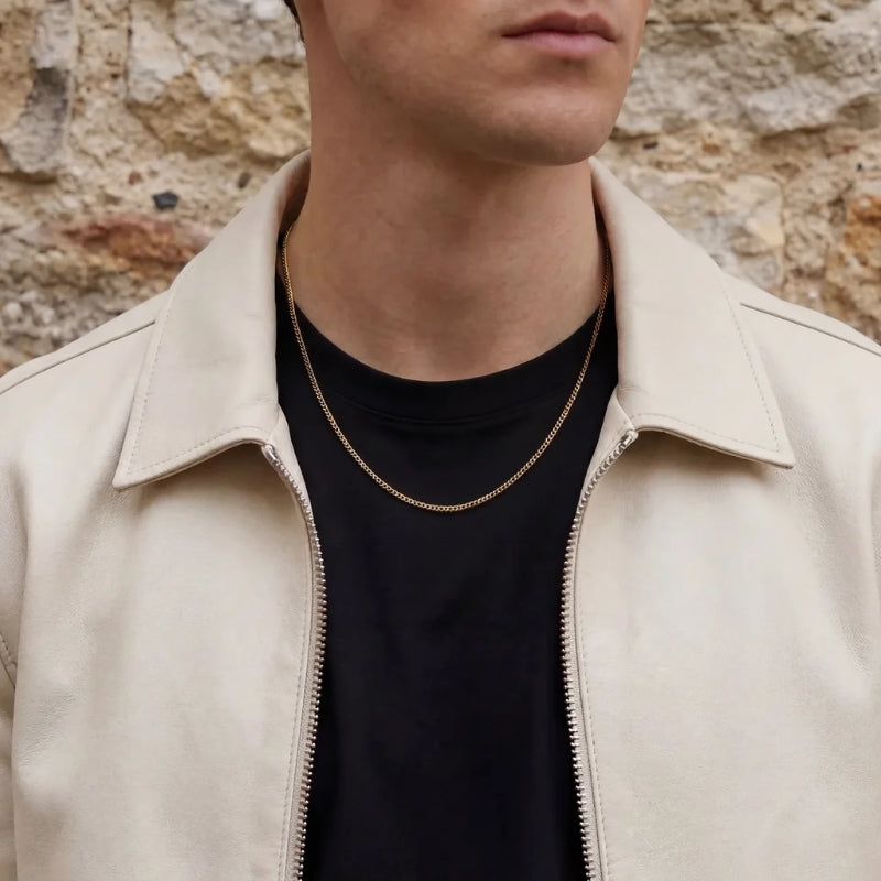 Ketting (Goud) 2mm