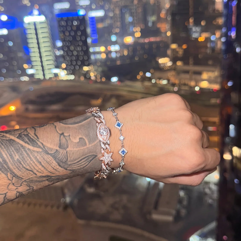 Azure Crest tennisarmband