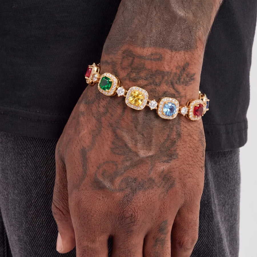 Monaco multi gemstone armband