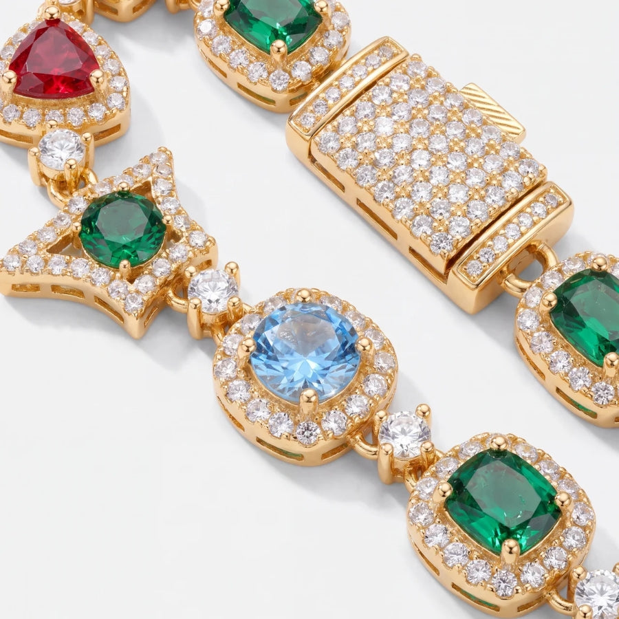 Monaco multi gemstone armband