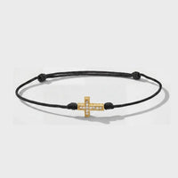 Cross Cord tennisarmband