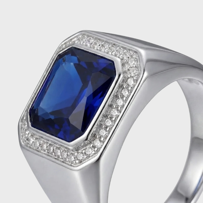 Square Cut Stone-ring