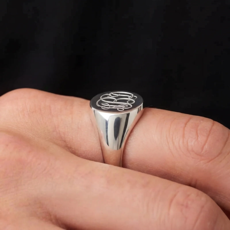 Sovereign Signet-ring (gepersonaliseerd)