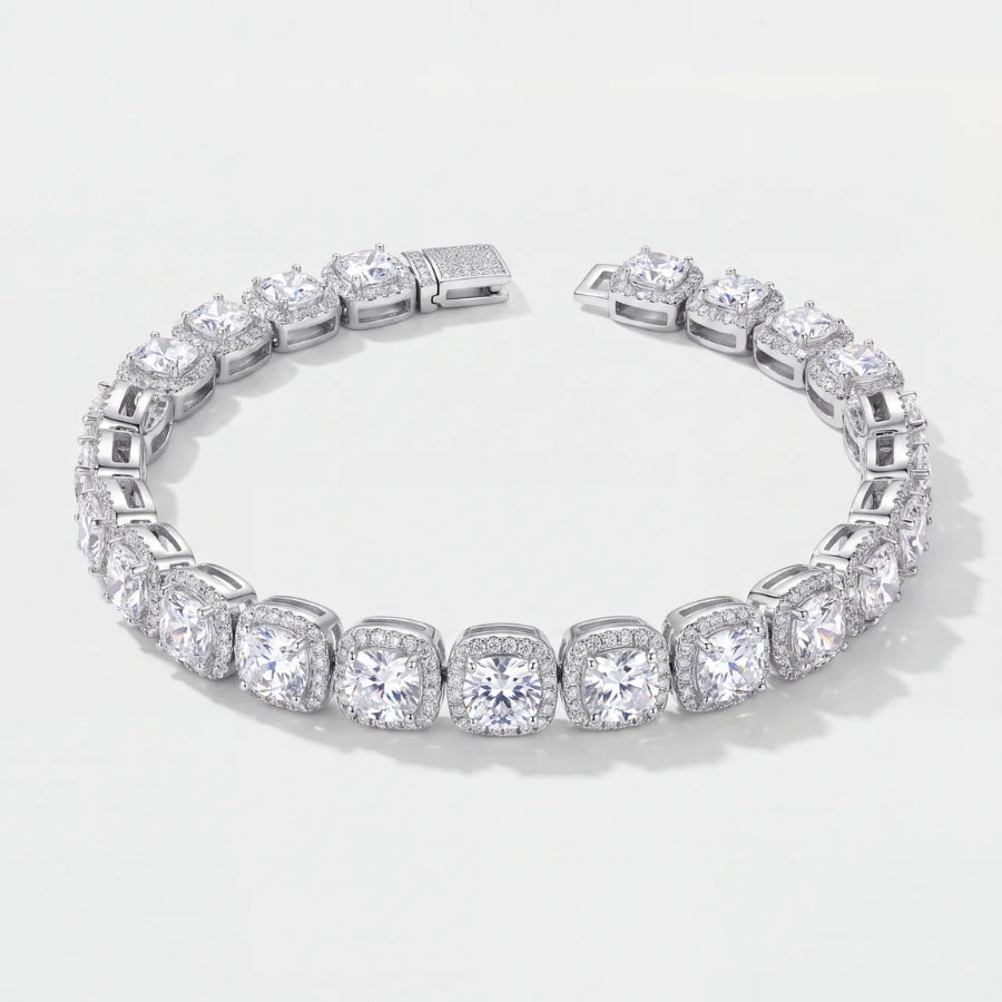Regent clustered tennisarmband