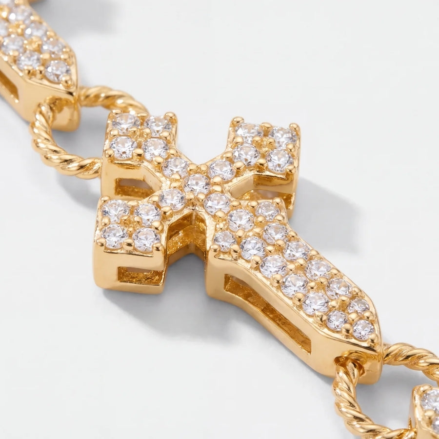 Sanctus kruis schakelarmband