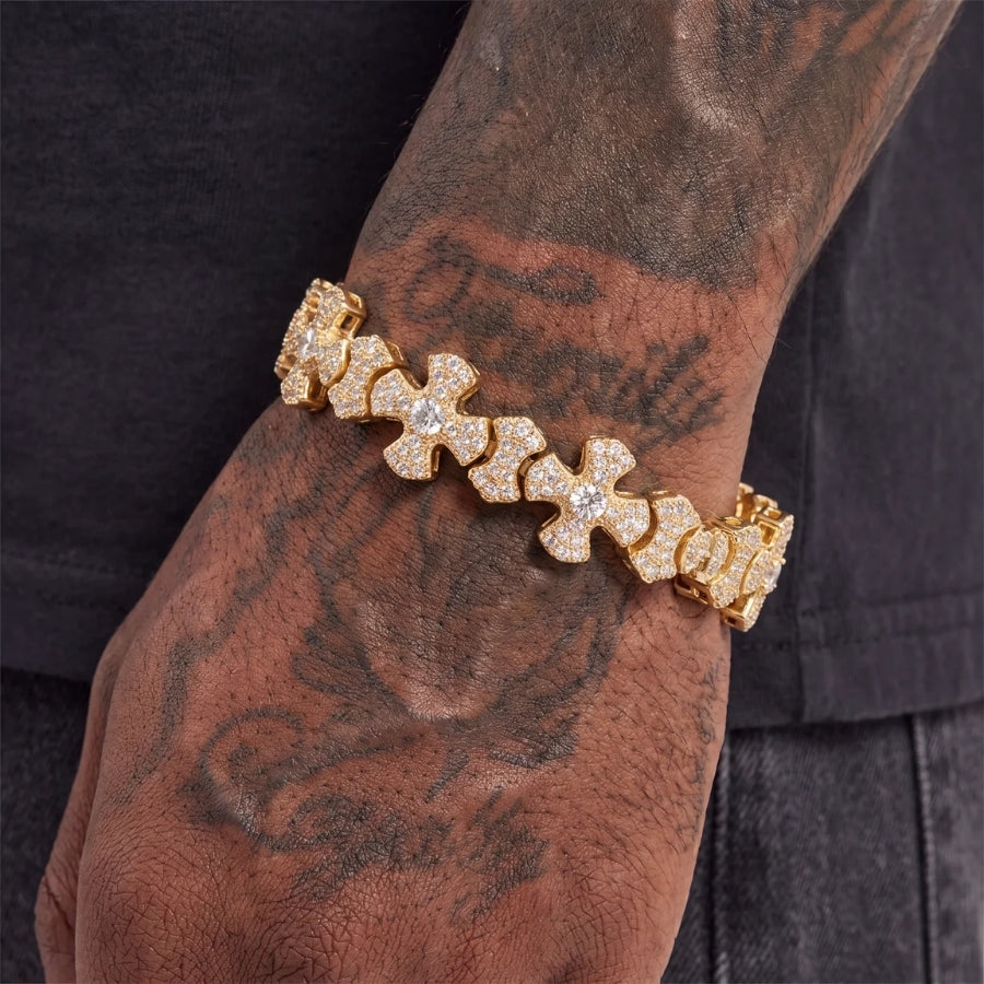 Sovereign kruis eternity-armband